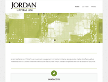 Tablet Screenshot of jordancapitalam.com